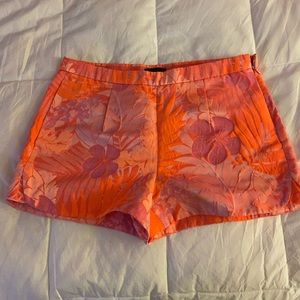 J Crew floral shorts